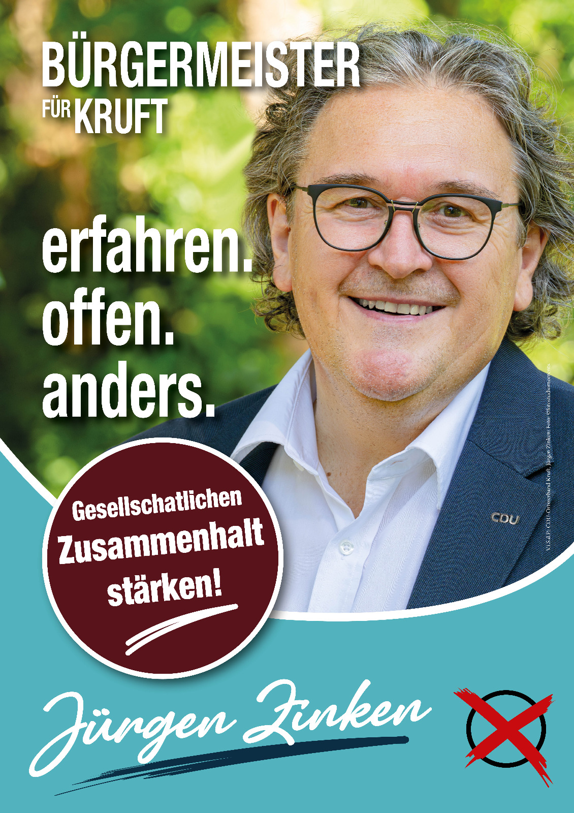 Plakat: Zusammenhalt stärken